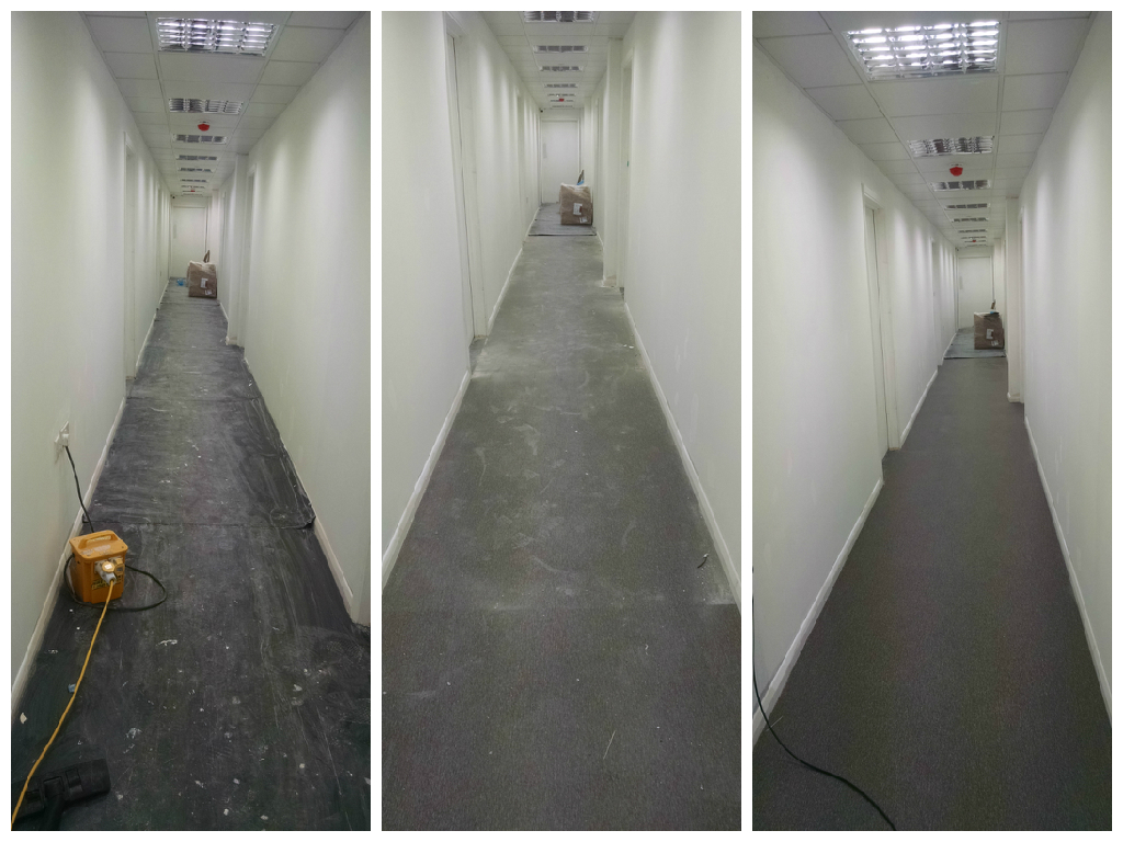 Starlet Cleaning: After Builders Cleaning Result, Before and Afte